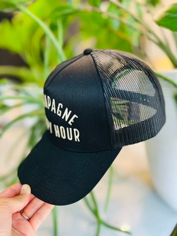 Champagne Happy Hour Trucker Hat