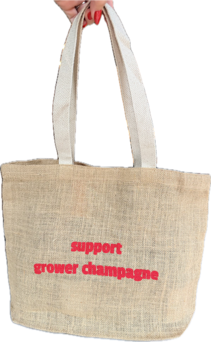 Champagne Happy Hour Tote Bag