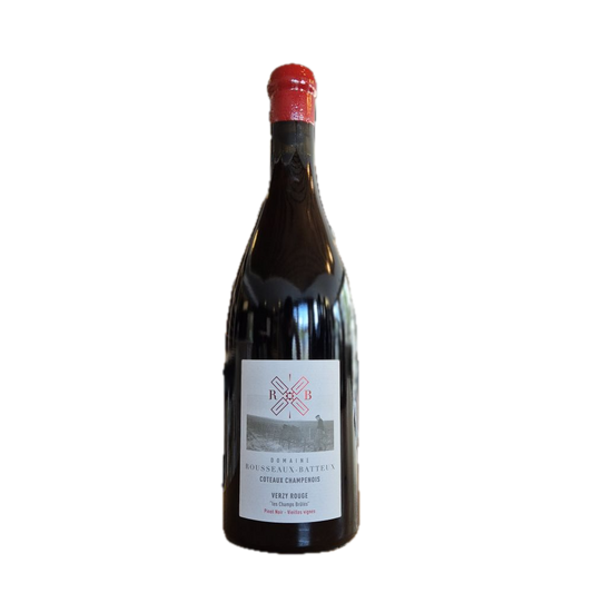 DOMAINE ROUSSEAUX-BATTEUX 'Les Champs Brules' Coteaux Champenois Rouge